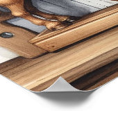 ウッドカ初期のントリーシェルフ8 ポスター (角)