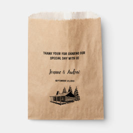 ウッドキャビン素朴サンキューマウンテン結婚ズ フェイバーバッグ