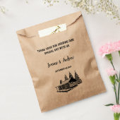 ウッドキャビン素朴サンキューマウンテン結婚ズ フェイバーバッグ (封をした状態)