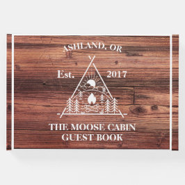 ウッドキャビン素朴バケーションレンタルビジネス ゲストブック