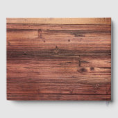 ウッドキャビン素朴バケーションレンタルビジネス ゲストブック (裏面)