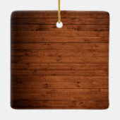 ウッドクラフト素朴テープインスタントフォトスタイルセラミック セラミックオーナメント (裏面)