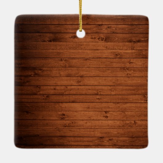 ウッドクラフト素朴テープインスタントフォトスタイルセラミック セラミックオーナメント (裏面)