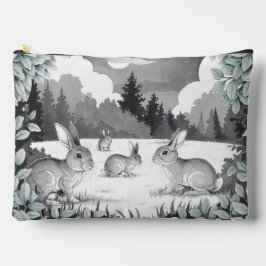 ウッドクリアリングアクセサリーパウチトラベルバッグ アクセサリーポーチ