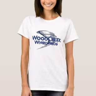 ウッドクリークワールウィンズガウビン33女性用Tシャツ Tシャツ