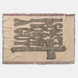 ウッドクロスオブキリスト3Dクリスチャンデザイン スローブランケット