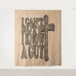 ウッドクロスオブキリスト3Dクリスチャンデザイン タペストリー