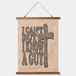 ウッドクロスオブキリスト3Dクリスチャンデザイン 吊り下げ型タペストリー