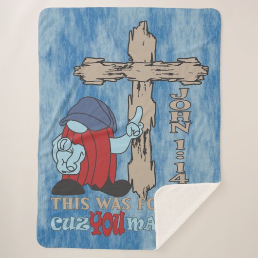 ウッドクロスキューズマティージョン1 14 シェルパブランケット (正面)