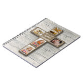 ウッドクロス素朴ファースト・ホーリー・コミュニオンフォト ノートブック (左側)