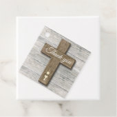 ウッドクロス素朴ファースト・ホーリー・コミュニオンフォト フェイバータグ (インサイチュ)