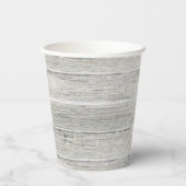 ウッドクロス素朴ファースト・ホーリー・コミュニオンフォト 紙コップ (裏面)