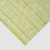 ウッドグリーン素朴ダマスクシャビーコテージシック 薄葉紙 (詳細)