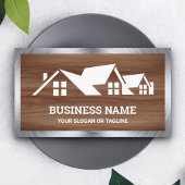 ウッドグレインハウスルーフィング建築ルーファー 名刺