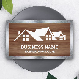 ウッドグレインハウスルーフィング建築ルーファー 名刺