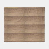 ウッドグレインブランケット フリースブランケット (正面(横))