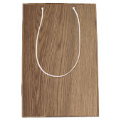 ウッドグレイン抱き枕 ミディアムペーパーバッグ (正面)