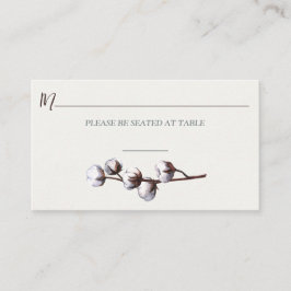 ウッドグレイン結婚ズ座席表コットンブランチ プレイスカード