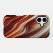ウッドグレイン 携帯ケース iPhone 16ケース (裏面横)