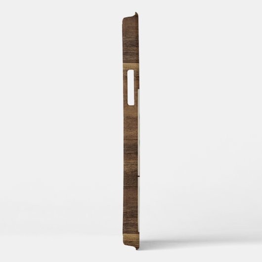 ウッドグレ素朴インウッドセルフィー写真コラージュ Case-Mate iPhoneケース (裏面 / 右)