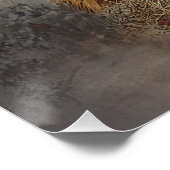 ウッドコック付きアイリッシュセッター ポスター (コーナー)