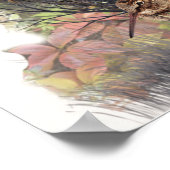 ウッドコック狩りとドイツ短調ポインタT ポスター (角)