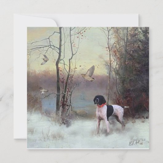 ウッドコック狩りとGSP シーズンカード (正面)