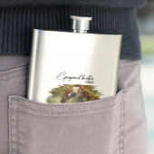 ウッドコック狩りウィズブリタニースパニエル犬 フラスク (インサイチュ)