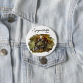 ウッドコック狩りウィズブリタニースパニエル犬 缶バッジ (インサイチュ)