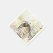 ウッドコック狩りシーズン スタンダードカクテルナプキン (角)