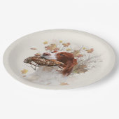 ウッドコック狩りシーズン ペーパープレート (アングル)