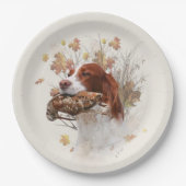 ウッドコック狩りシーズン ペーパープレート (正面)