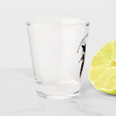 ウッドコック狩り ショットグラス (左)