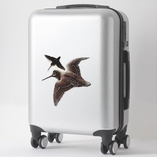 ウッドコック狩り シール (スーツケース)