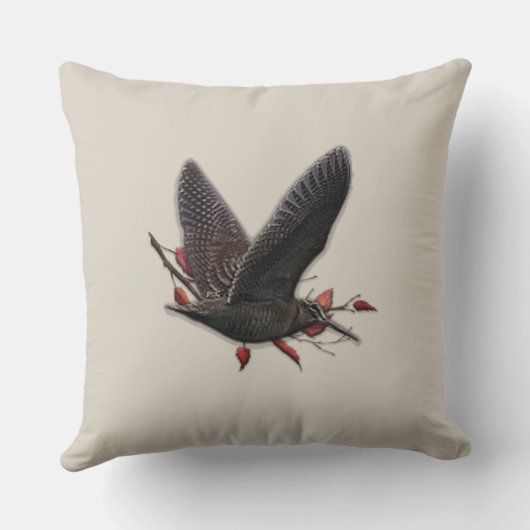 ウッドコック クッション (裏面)