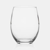 ウッドコック ステムなしワイングラス (左)