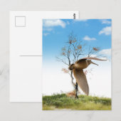 ウッドコック ポストカード (正面/裏面)