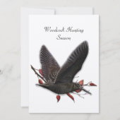 ウッドコック 招待状 (正面)