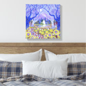 ウッドコテージ2013 キャンバスプリント (インサイチュ (寝室))