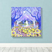 ウッドコテージ2013 キャンバスプリント (インサイチュ (ウッドフロア))