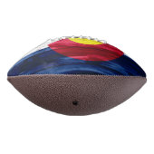 ウッドコロラド州旗フルトッププリントサッカー アメリカンフットボール (回転270)