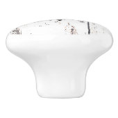 ウッドコースト素朴ビーチいかりヴィンテージフローラ セラミックノブ (側面)