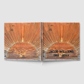 ウッドサンビームデザインメモリアル ゲストブック (全面)