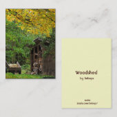 ウッドシェッドATC 名刺 (正面/裏面)