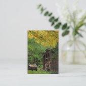 ウッドシェッドATC 名刺 (スタンド正面)