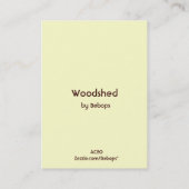 ウッドシェッドATC 名刺 (裏面)