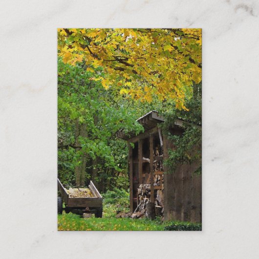 ウッドシェッドATC 名刺 (正面)