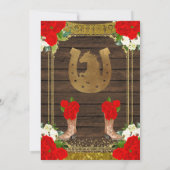 ウッドシャーロレッドプリンセスミクリン招待状 招待状 (裏面)