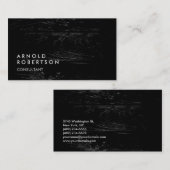 ウッドシンプルトレンディープレイングレーシック 名刺 (正面/裏面)