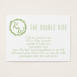 ウッドシーエレガンス |結婚式の日のシグネチャーカクテル